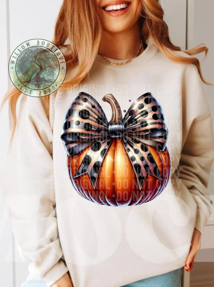 Polka Dot Pumpkin Sweat