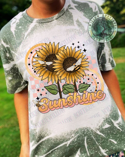 Sunshine Sunflowers Tee