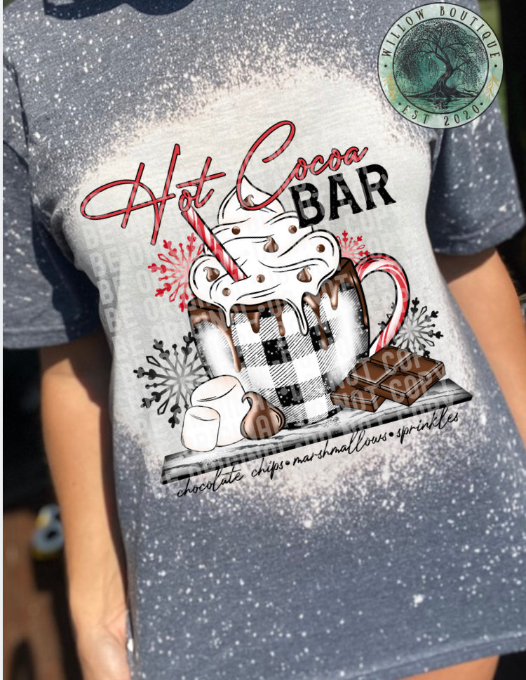 Hot Cocoa Bar Tee