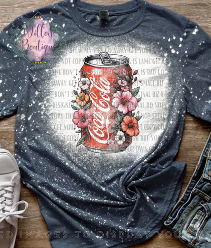 Floral Soda Tee