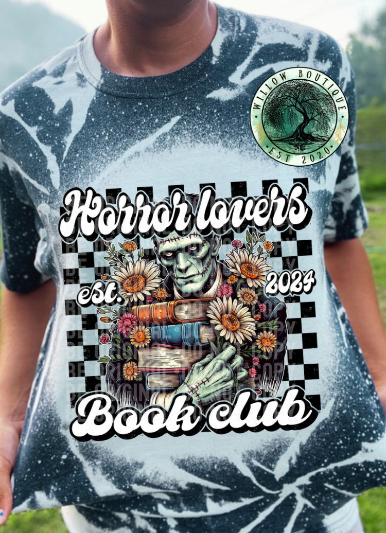 Horror Lovers Book Club Tee - Frank