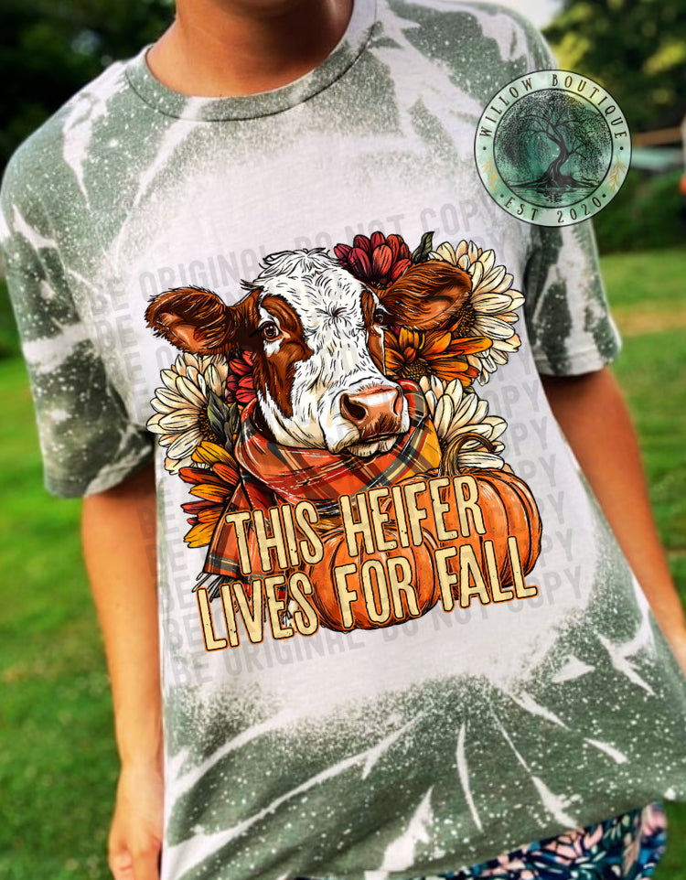 This Heifer Lives For Fall Tee