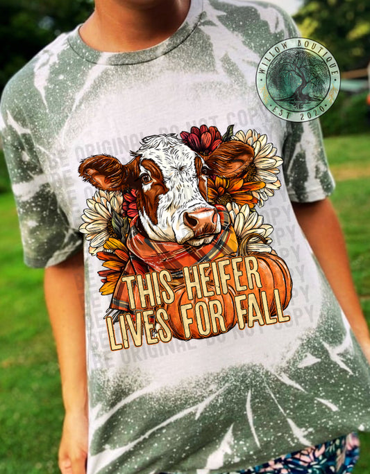 This Heifer Lives For Fall Tee