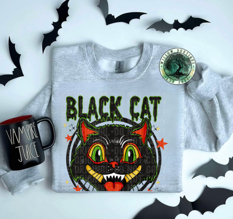 Black Cat Cauldron Sweatshirt