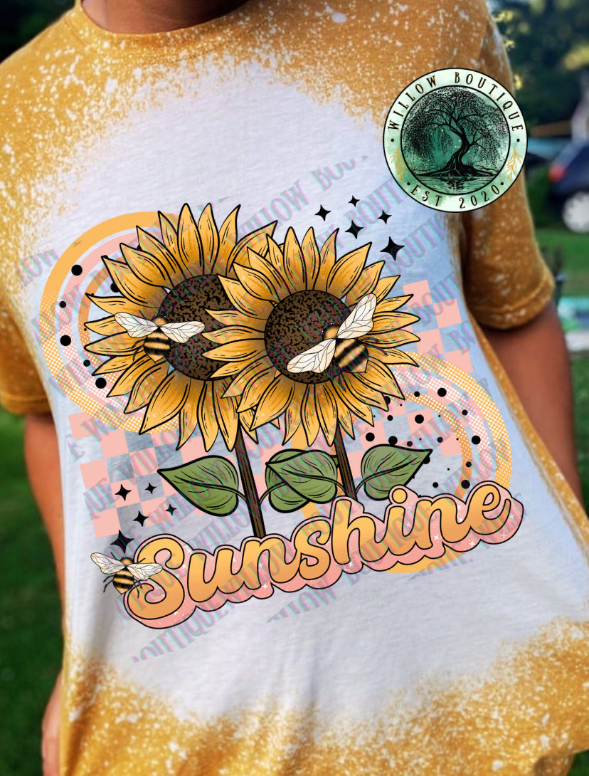 Sunshine Sunflowers Tee