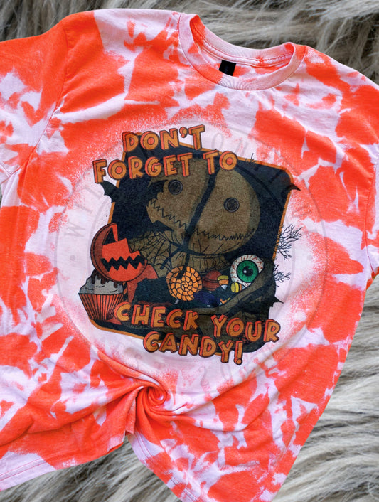 Don’t Forget To Check Your Candy Tee