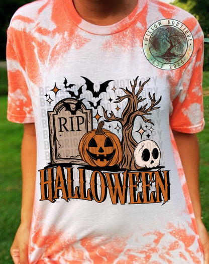 Tombstone Halloween Tee