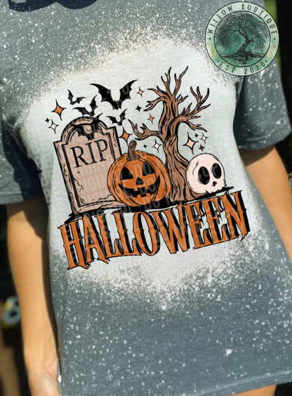 Tombstone Halloween Tee