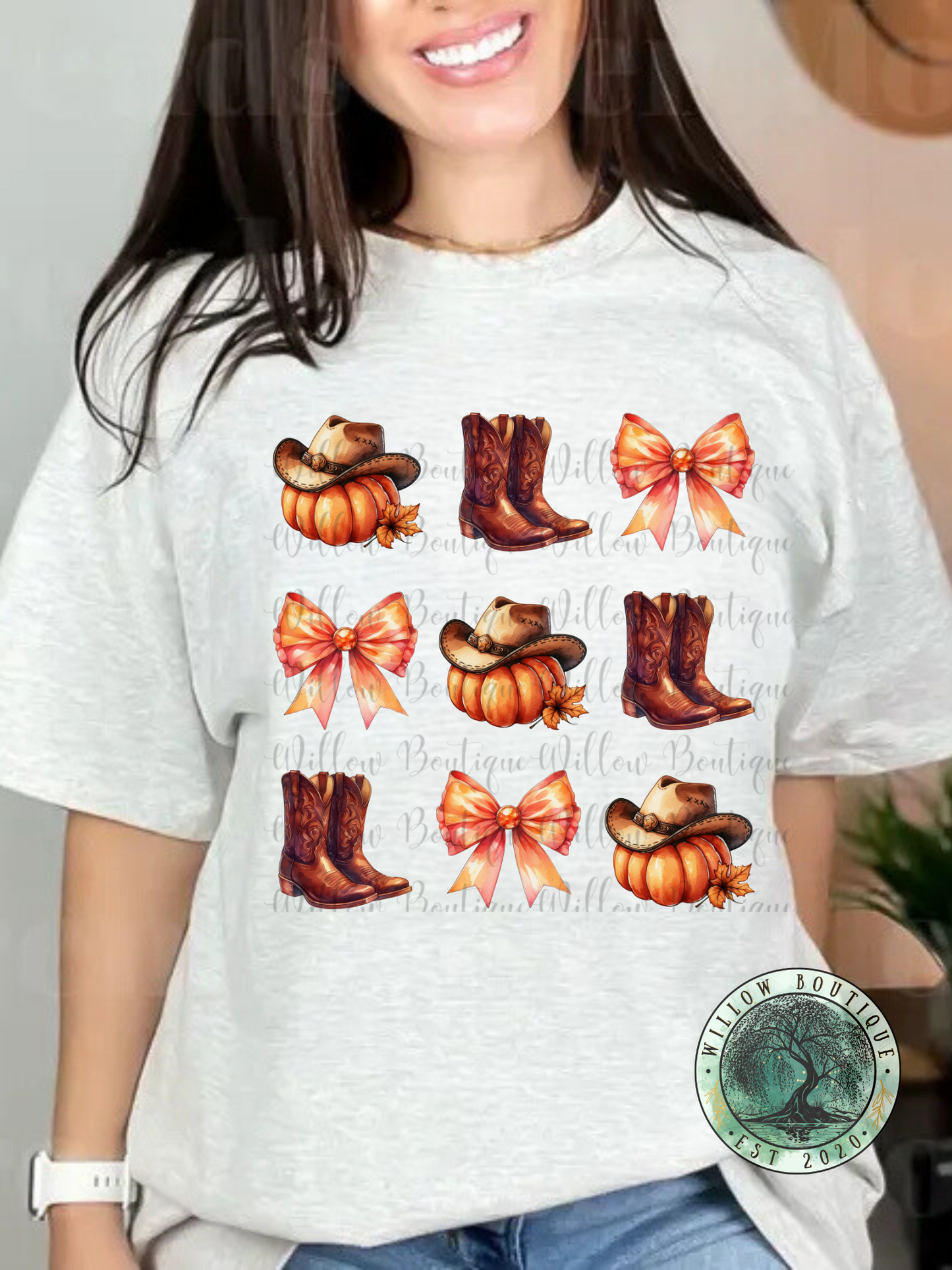 Fall Boots Coquette Tee