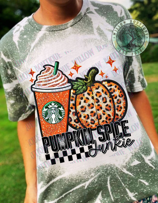 Pumpkin Spice Junkie Tee