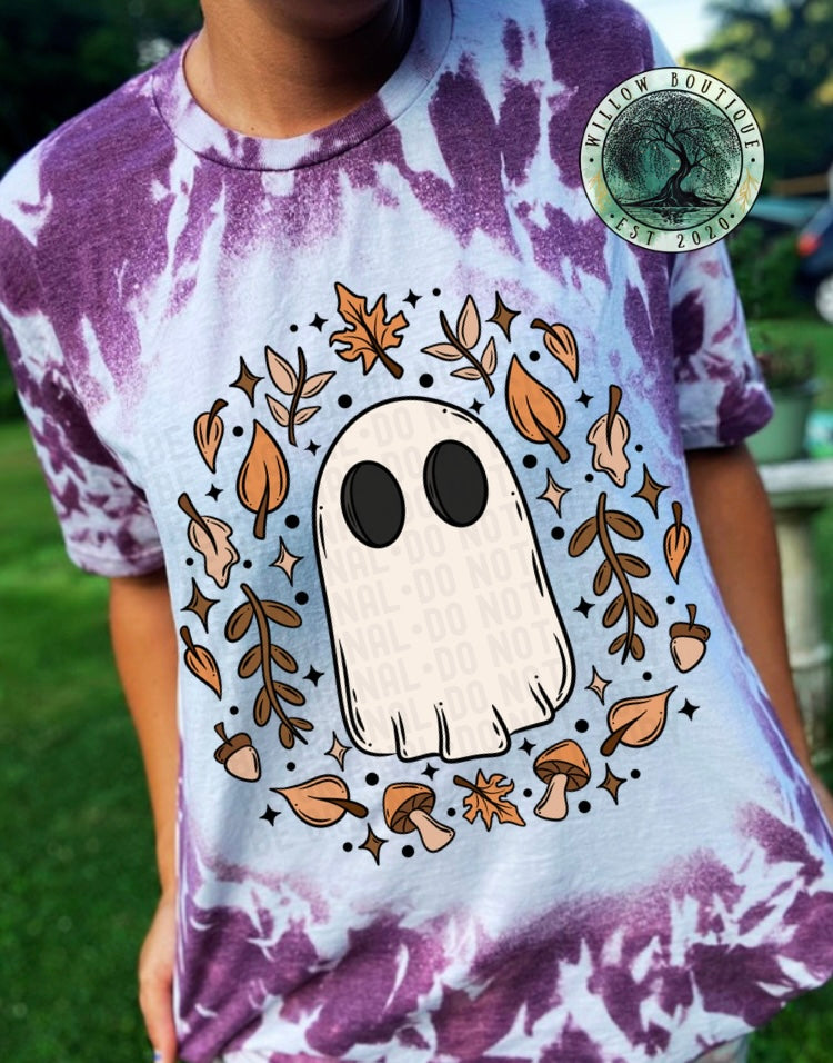 Falling Leaves Ghostie Tee