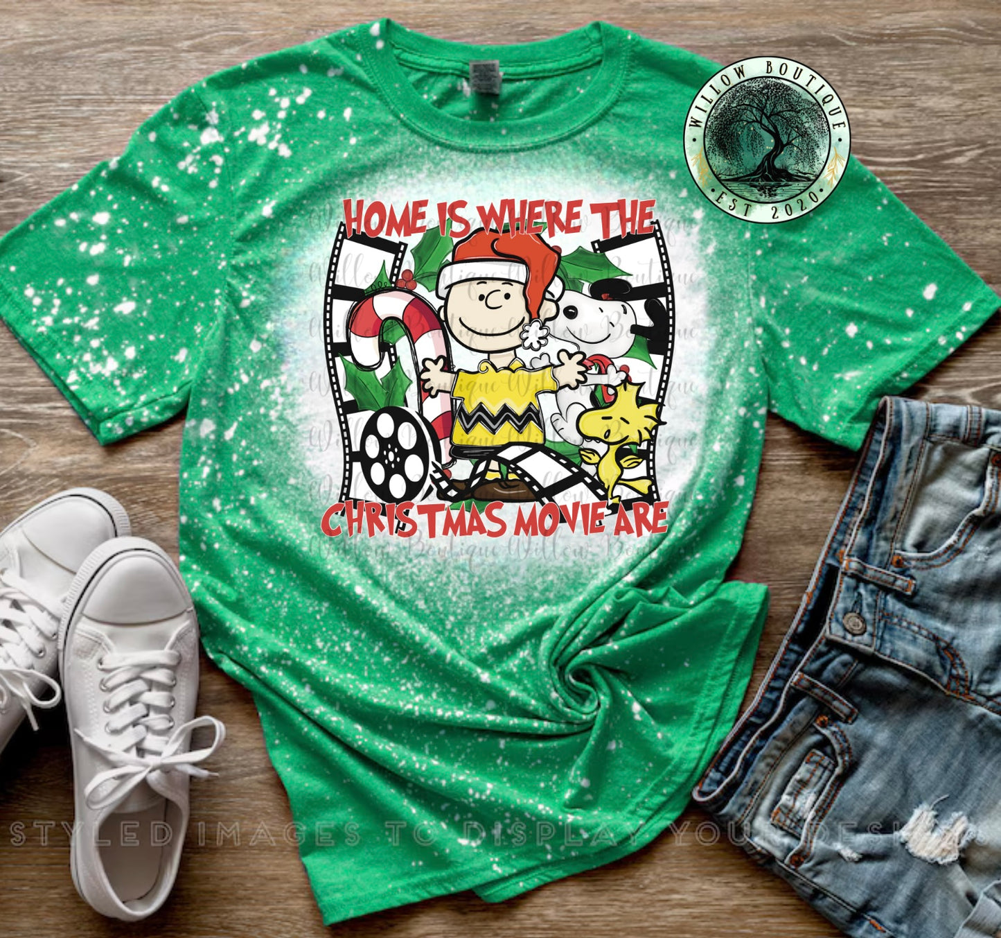 Christmas Movies Tee - Charlie