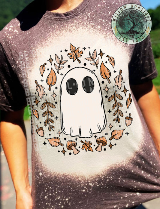 Falling Leaves Ghostie Tee