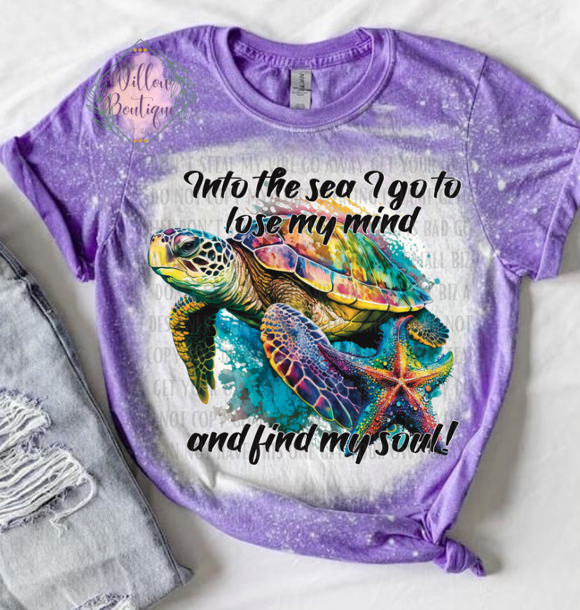 Into The Ocean I Go Tee