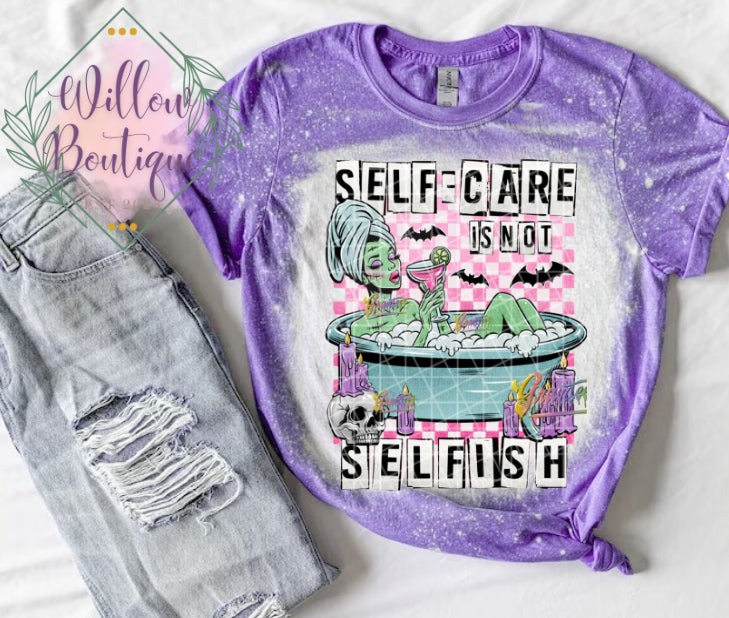 Self Care Zombie Tee