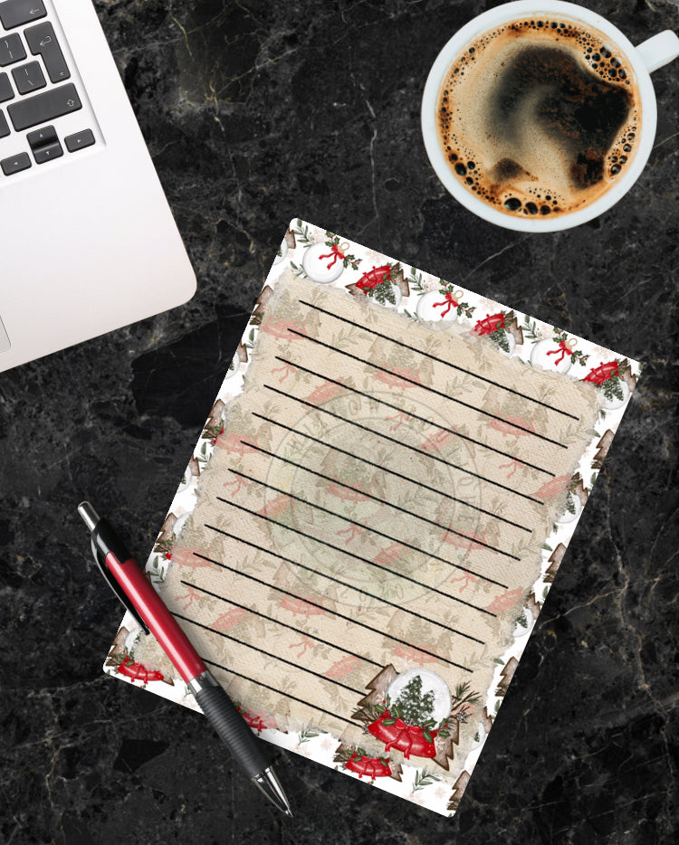 Winter Wonderland Notepad