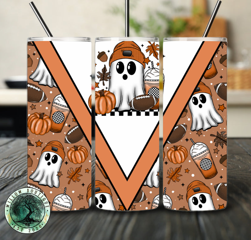 Football Ghostie Tumbler