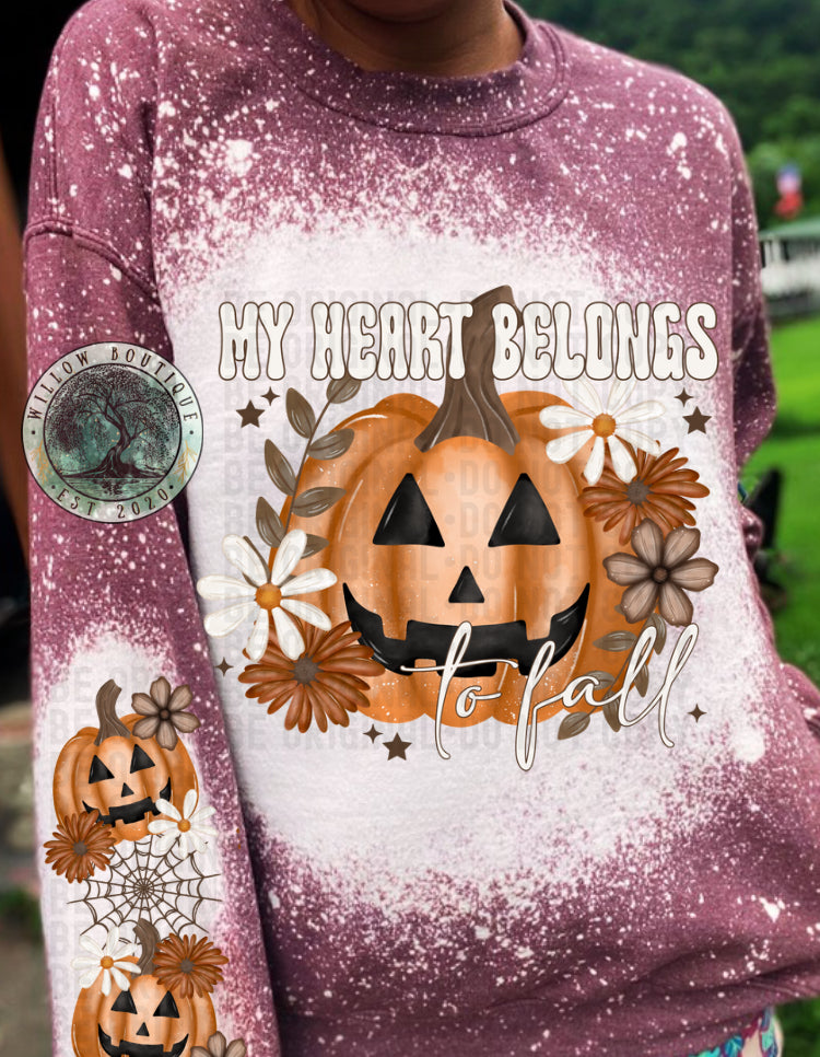 My Heart Belongs To Fall Sweatshirt