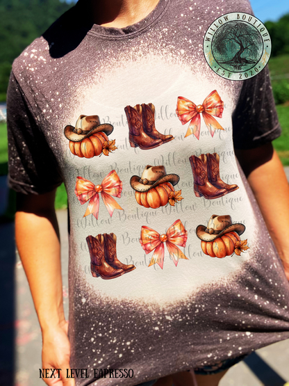 Fall Boots Coquette Tee