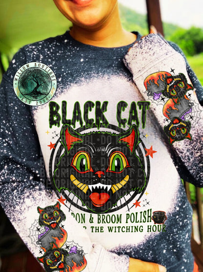 Black Cat Cauldron Sweatshirt