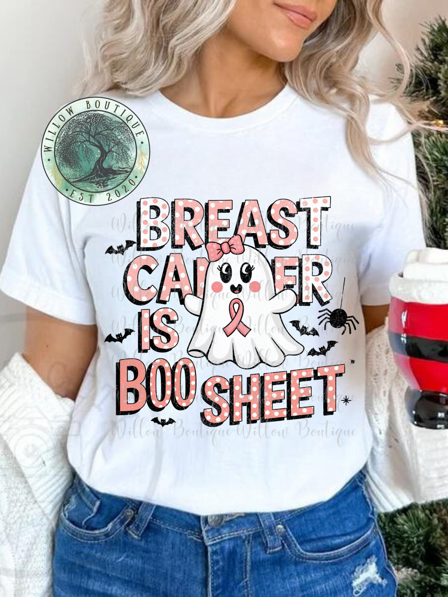 Breast Cancer Is Boo Sheet Tee