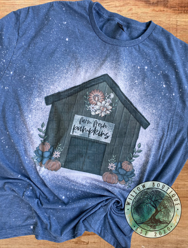 Farm Fresh Pumpkin Barn Tee