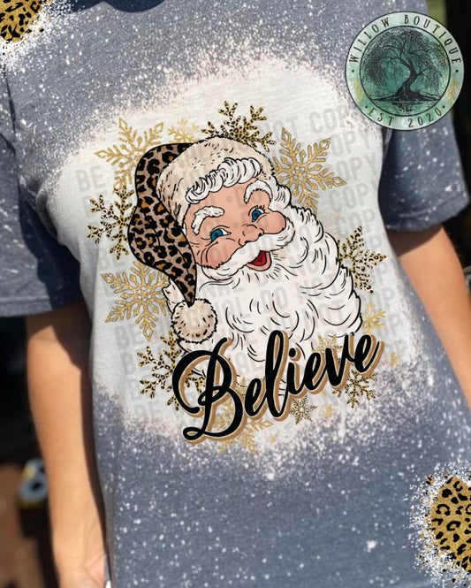 Believe Santa Tee