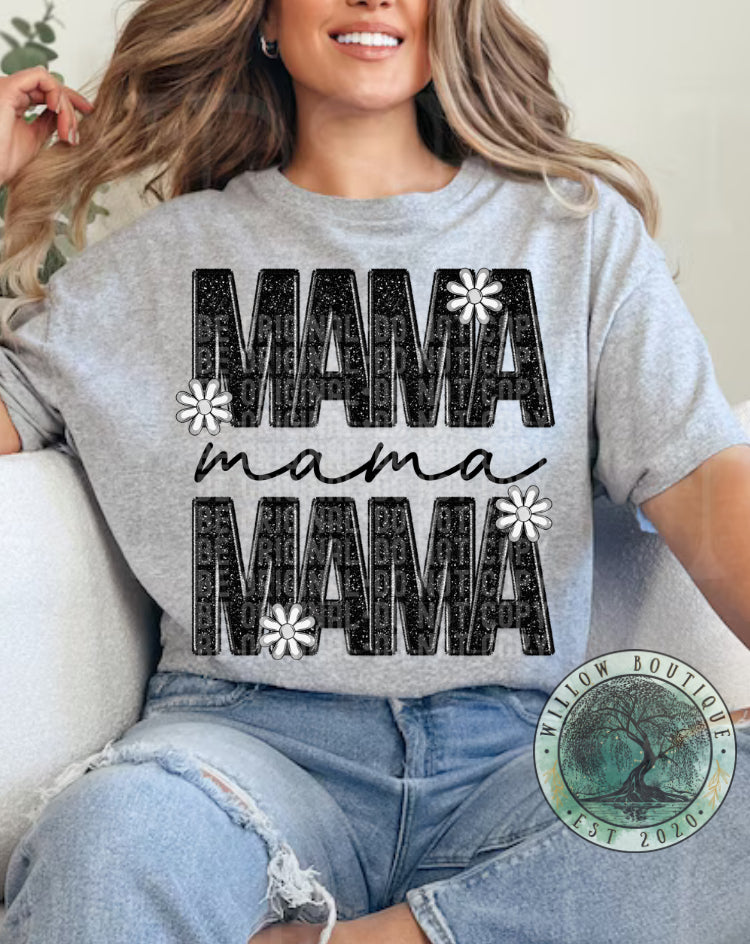 Glitter Mama Tee