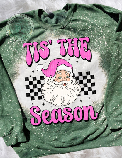 Pink Tis The Season Sweatshirt