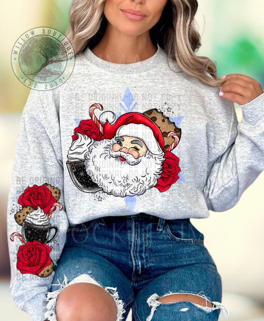 Santa Roses Sweatshirt