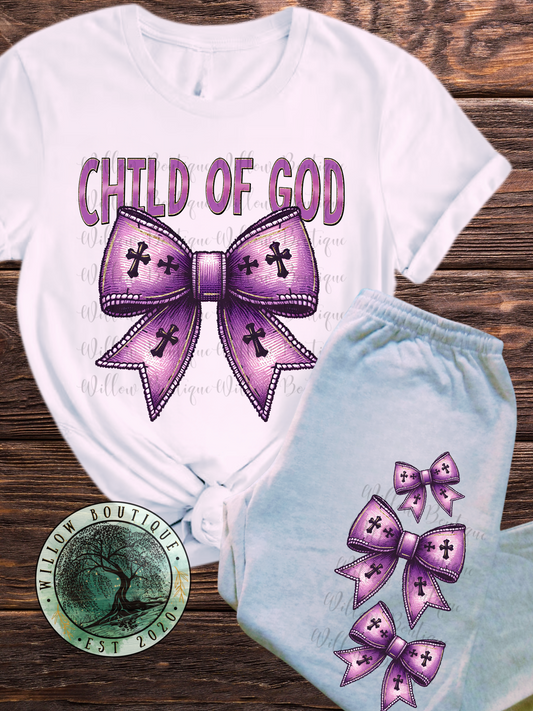 Child of God Tee & Sweats Outfit