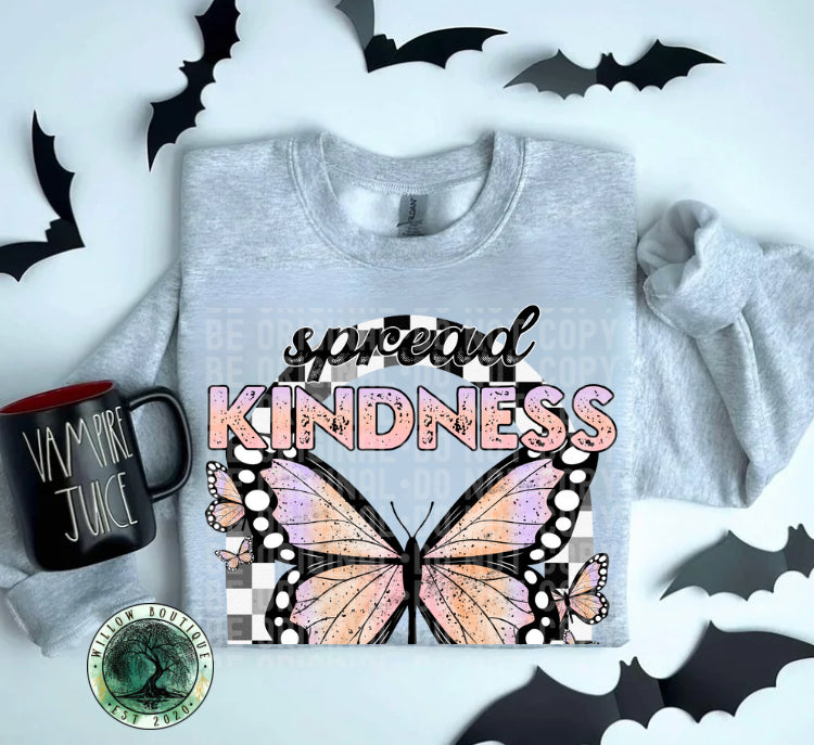 Spread Kindness and Sarcasm Butterfly Sweatshirt