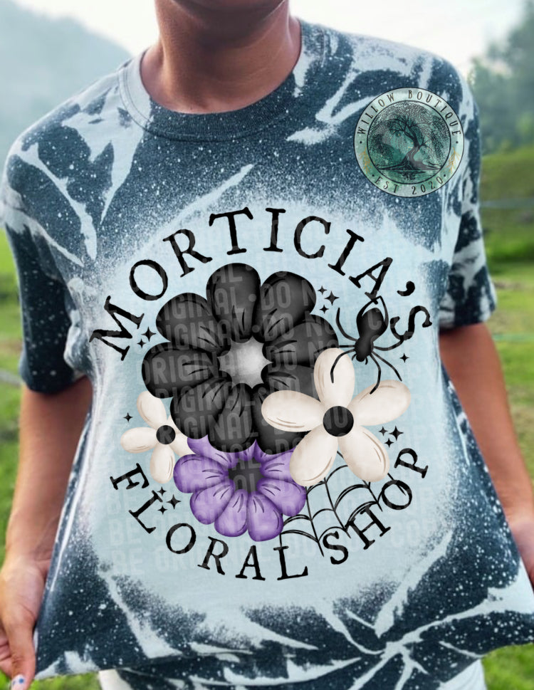 Morticia’s Floral Shop Tee