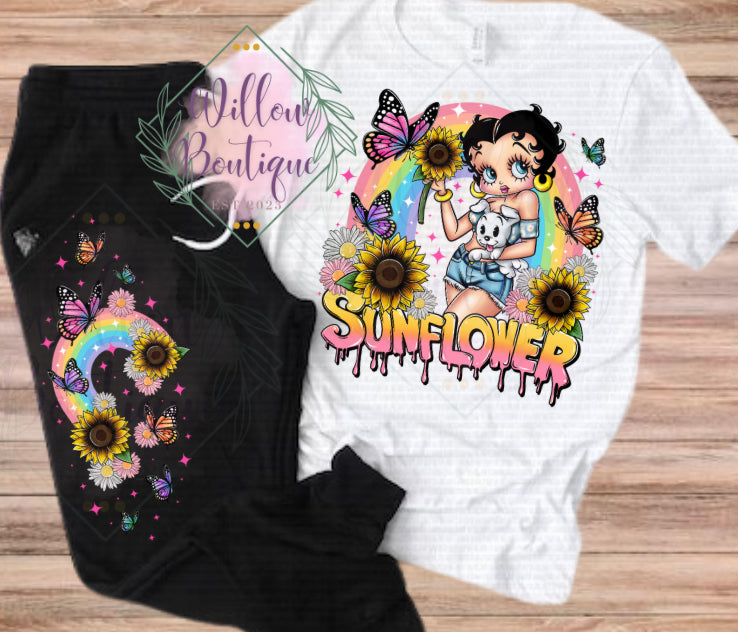 Sunflower Jogger Set