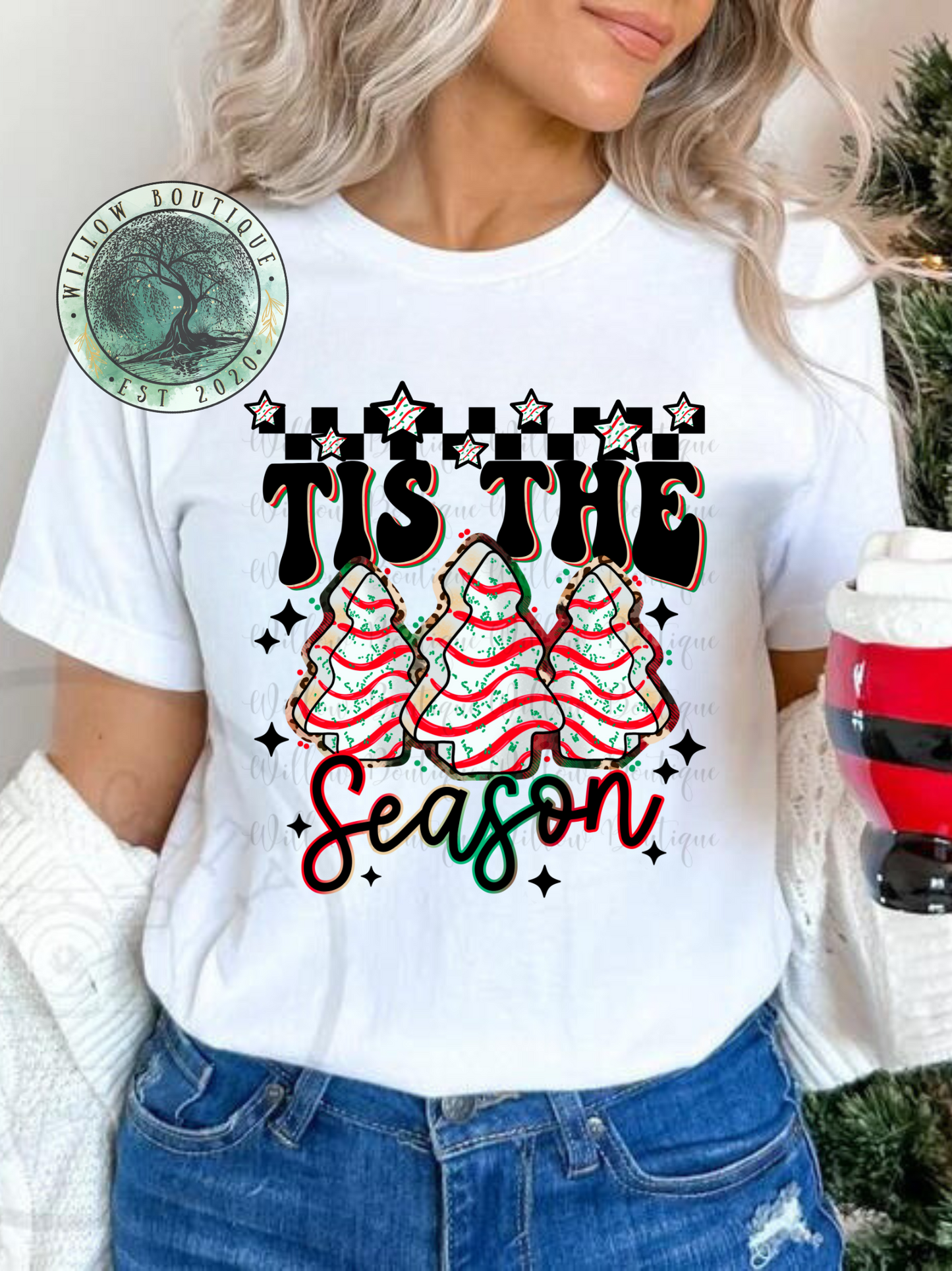 Tis The Season Cakes Tee