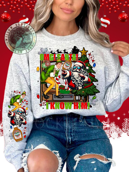 OMG Santa Sweatshirt