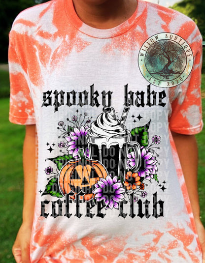 Spooky Babe Coffee Club Tee