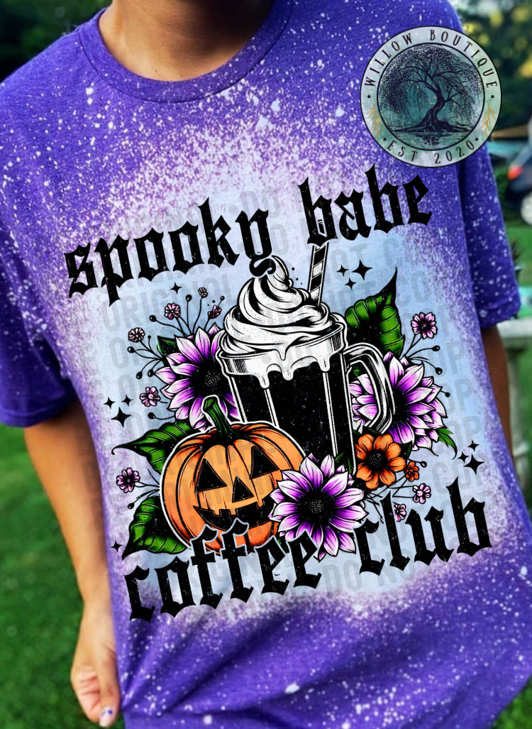 Spooky Babe Coffee Club Tee