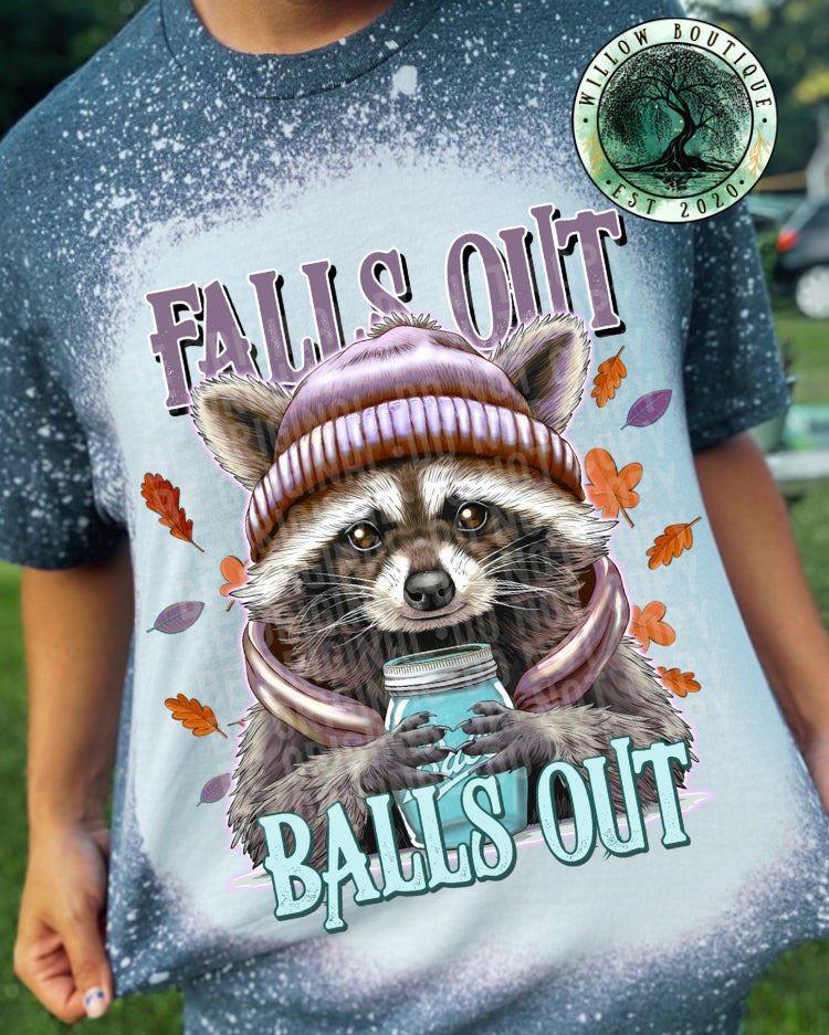 Falls Out Balls Out Tee