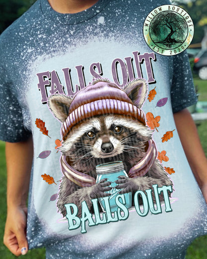 Falls Out Balls Out Tee