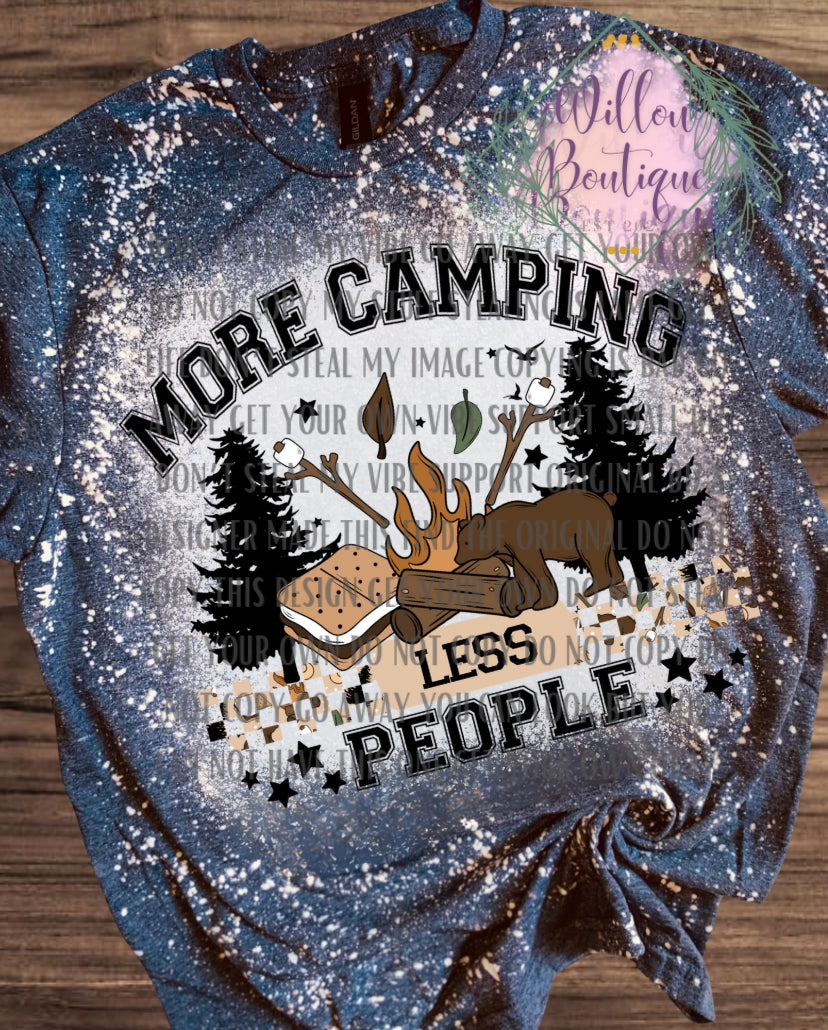 More Camping Less People Tee