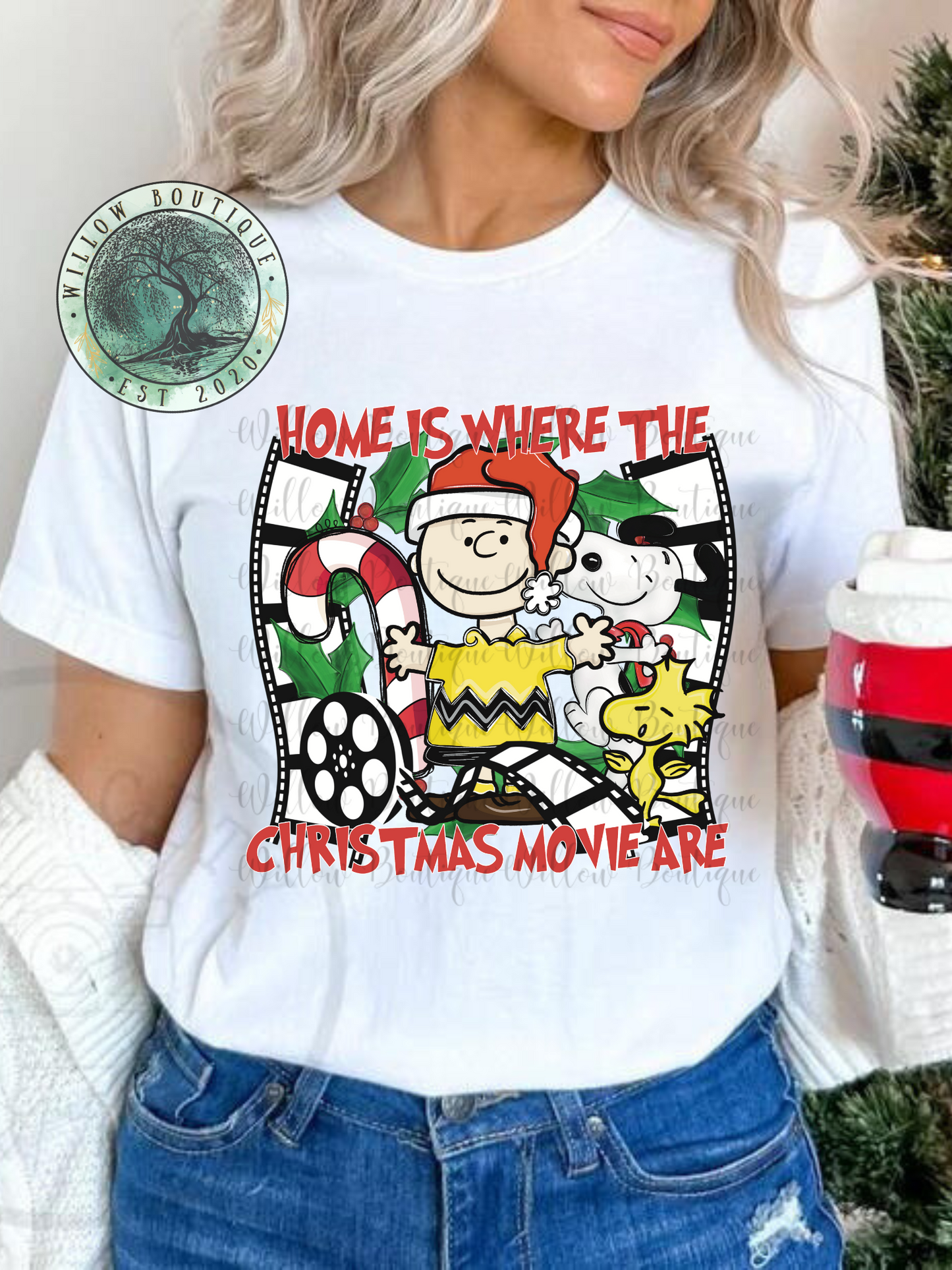 Christmas Movies Tee - Charlie