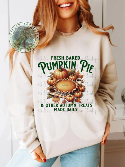 Fresh Baked Pumpkin Pie Sweatshirt