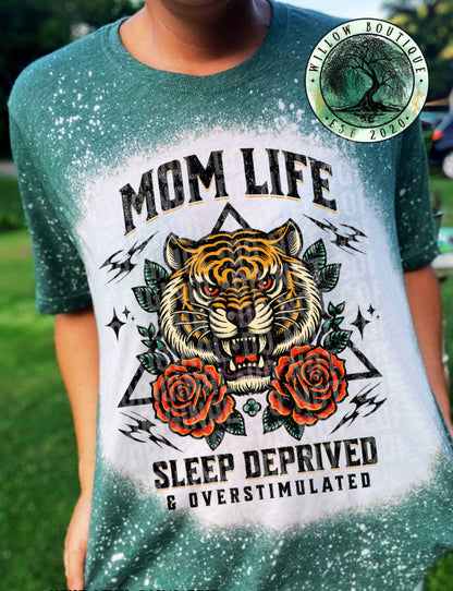 Mom Life Tiger Tee