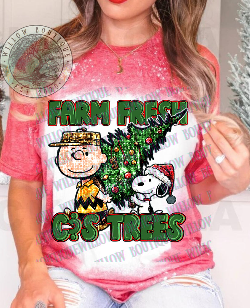 Farm Fresh Trees Tee