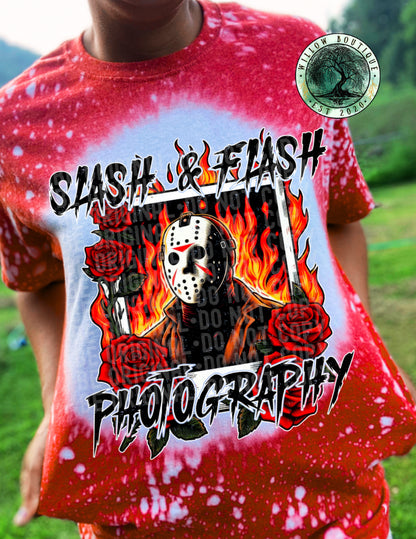 Slash and Flash Photography Tee