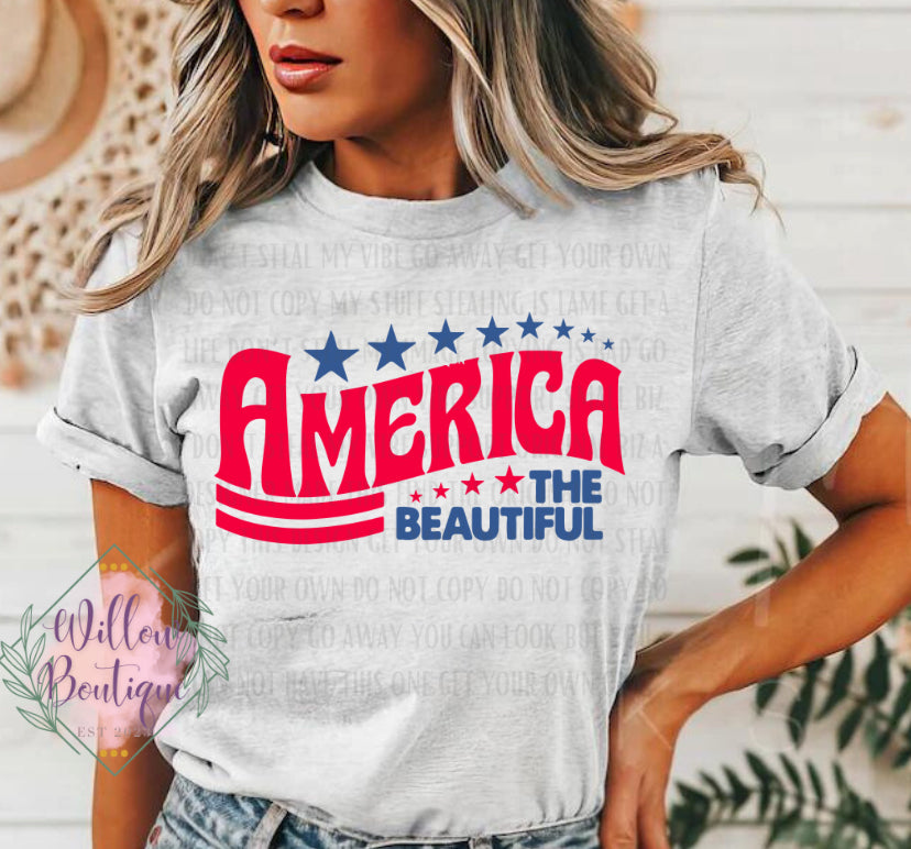 America The Beautiful Tee