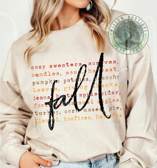 All Fall Things Sweatshirt