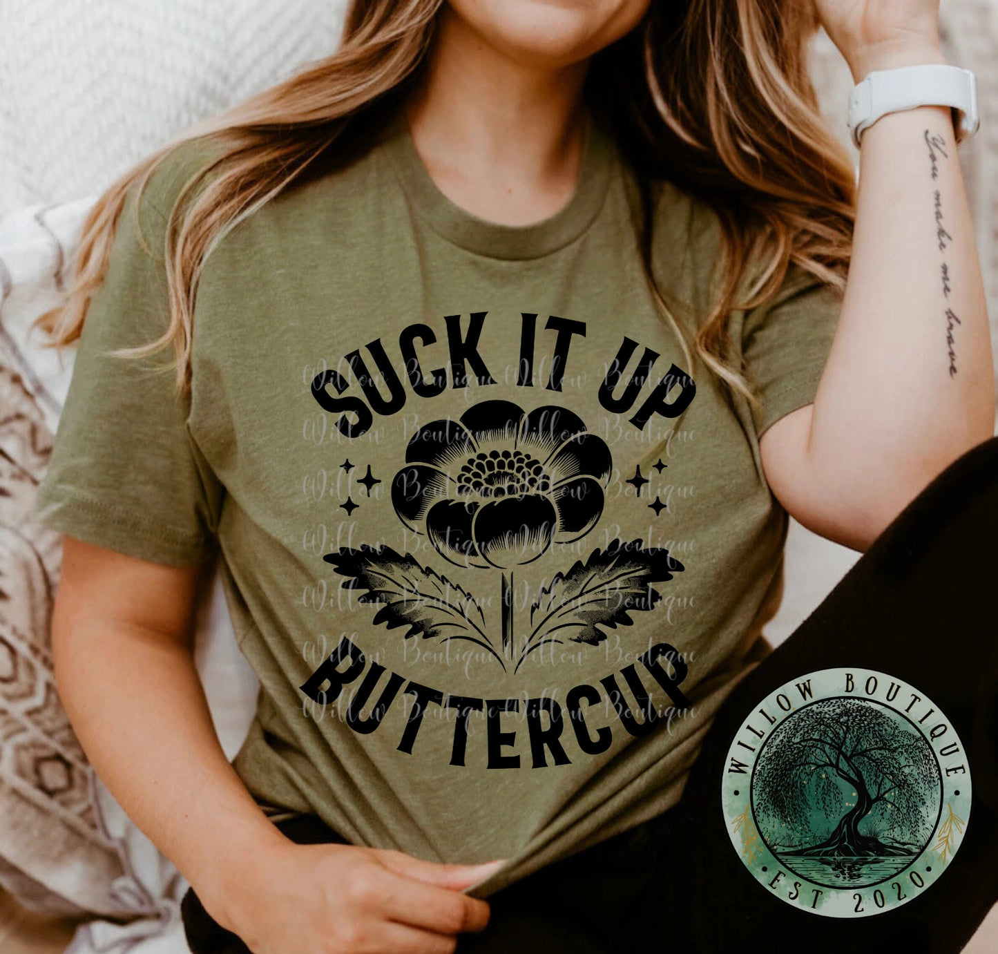 Suck It Up Buttercup Tee