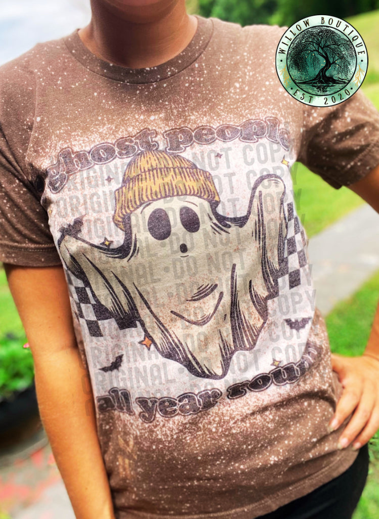 Ghost People All Year Round Tee